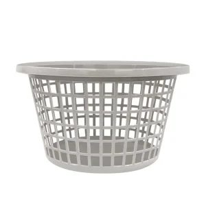 Round Laundry Basket Taupe