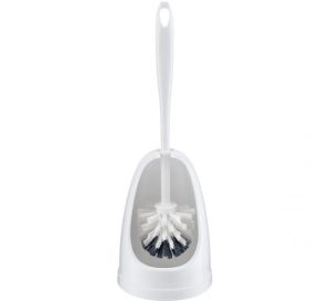 Tonkita Master Toilet Brush Set In White