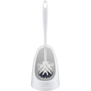 Tonkita Master Toilet Brush Set In White
