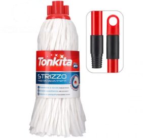 Tonkita Strizzo Spun Lace Mop & Handle