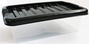 Plastic Storage Box With Lid Mini 6ltr