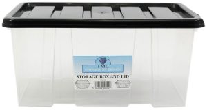 Plastic Storage Box With Lid Midi 7ltr