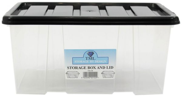 Plastic Storage Box With Lid Midi 7ltr