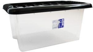 Plastic Storage Box With Lid Small 14ltr