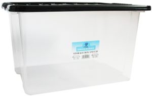 Plastic Storage Box With Lid Maxi 30Ltr