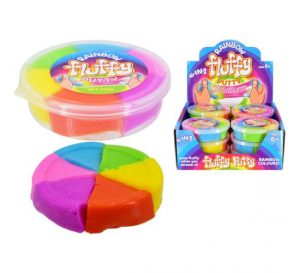 6-in-1 Rainbow Fluffy Putty 168g