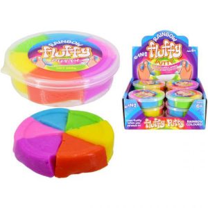 6-in-1 Rainbow Fluffy Putty 168g
