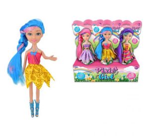 Pixie Girl Bendable Doll 9"