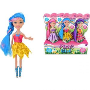 Pixie Girl Bendable Doll 9"