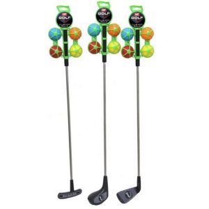 MY Metal Shaft Golf Club with Four Balls