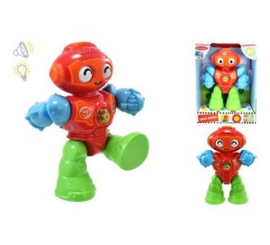 Infunbebe Moving Light Up Mini Robot Figure 25cm