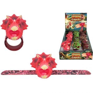 Flashing Dinosaur Slap Bands