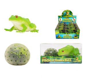 Squeezy Frog & Spawn Ball Squish Toy