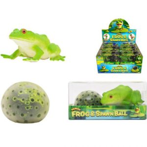 Squeezy Frog & Spawn Ball Squish Toy