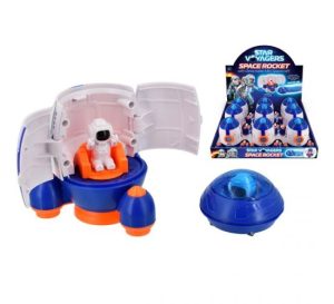 Star Voyagers Space Rocket With Detachable Mini Spacecraft