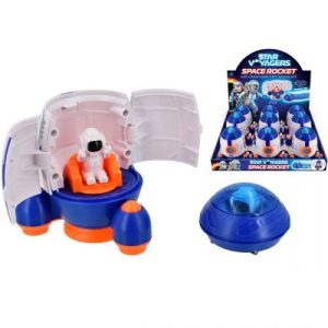 Star Voyagers Space Rocket With Detachable Mini Spacecraft