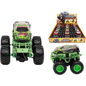 Mega Trucks Friction Power Die-Cast Monster Trucks