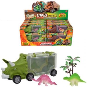 Dino Racers Dinosaur Transporter Vehicle Play Set