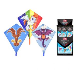 MY Character Nylon Diamond Kites 60cm X 70cm