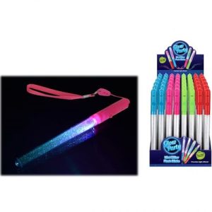 Glow Party Mini Glitter Light Up Flash Sticks