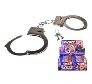 Swat Metal Handcuffs with Keys Toy