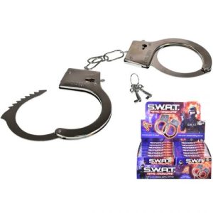 Swat Metal Handcuffs with Keys Toy