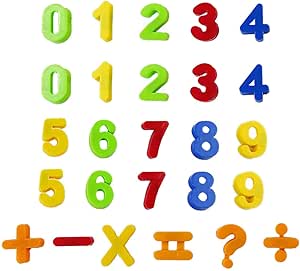 Magnetic Numbers & Symbols Pack Of 26
