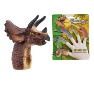 Jurassic Era Dinosaur Finger Puppets Pack of 5