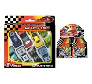 Street Machines Die-Cast Cars Pack of 8