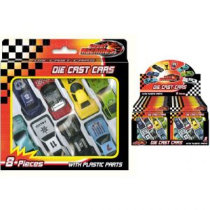 Street Machines Die-Cast Cars Pack of 8