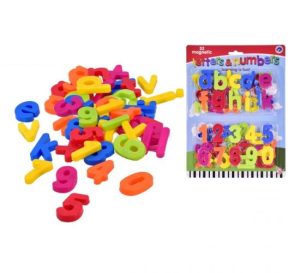 Magnetic Letters & Numbers Pack Of 52