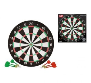 MY Double-Sided Dartboard Set 17"