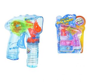 Bubble Kids Light Up Auto Bubble Gun With Bubble Tubs