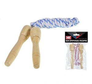 MY Wooden Handle Skipping Rope 2.3m