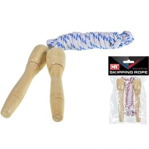 MY Wooden Handle Skipping Rope 2.3m