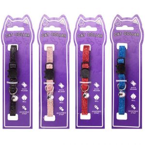 World Of Pets Glitter Car Collar 20cm-30cm