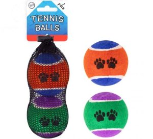 World Of Pets Dog Tennis Balls 6.5cm Pack of 2