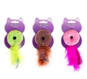 World of Pets Donut Catnip Cat Toy