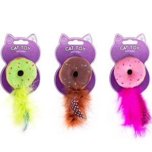 World of Pets Donut Catnip Cat Toy
