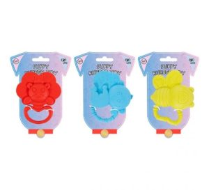 World Of Pets Rubber Puppy Animal Toys