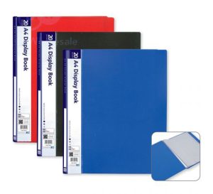 A4 20 Pocket Display Book