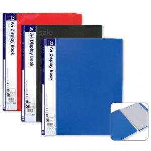 A4 20 Pocket Display Book