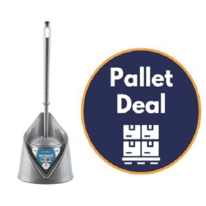 Encore Silver Toilet Brush Set Pallet Deal