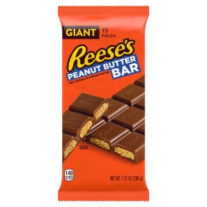 Reeses Milk Chocolate & Peanut Butter Bar 208g