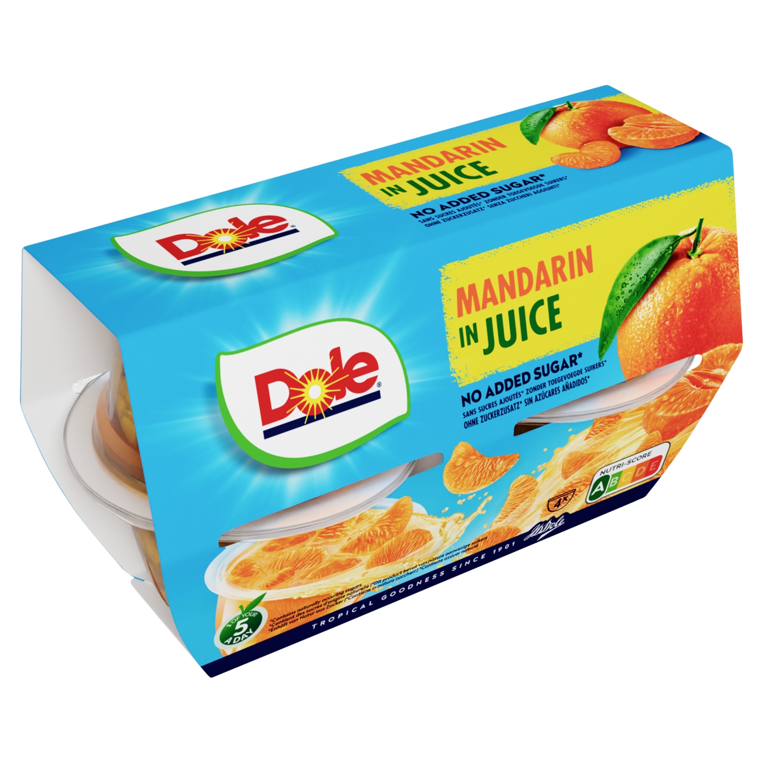 Dole Mandarins in Juice 4 x 113g