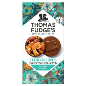 Thomas Fudge Salted Caramel Chocolate Florentines 114g