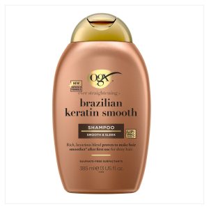 OGX Brazilian Keratin Smooth Shampoo 385ml