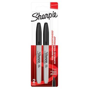 Sharpie Fine Permanent Marker Pack Of 2