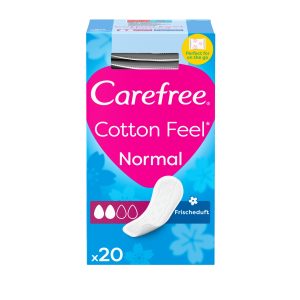 Carefree With Cotton Extract Fresh Breathable Pantyliners Pack Of 20