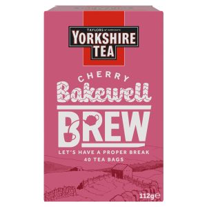 Yorkshire Tea Cherry Bakewell Brew 40 Tea Bags 112g